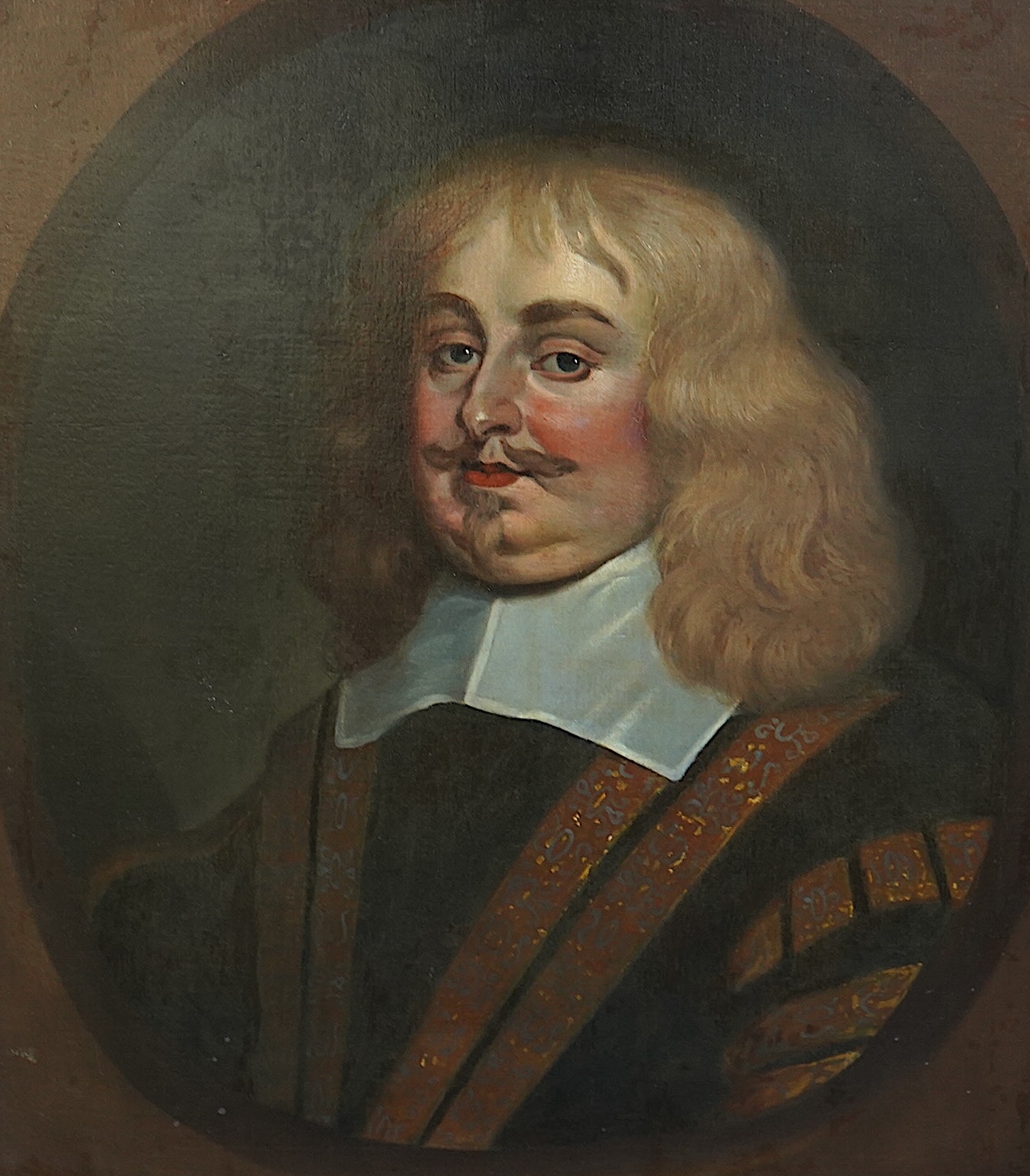 After Sir Peter Lely (1618-1680), Portrait of The Earl of Clarendon, oil on canvas, 71 x 60cm